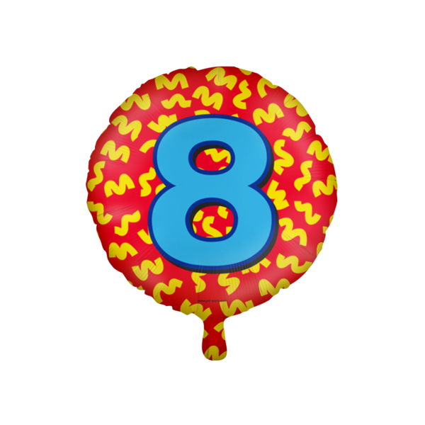 Folieballon happy foil 8