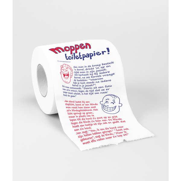 Recensent raket Bedrijfsomschrijving WC papier Moppen - goedkope feestartikelen bestellen thema funny fop scherts